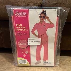 Barbie Costume- “pink pier jumpsuit” - kids medium (8/10)